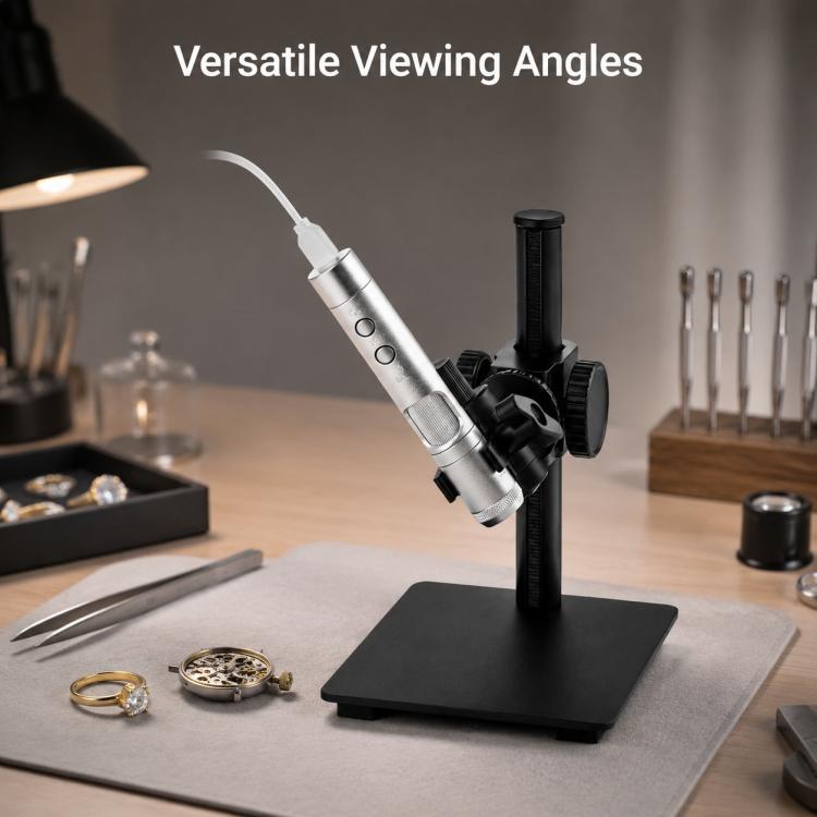 Supereyes Z009 Universal Precision Adjustable Stand for Digital Microscope