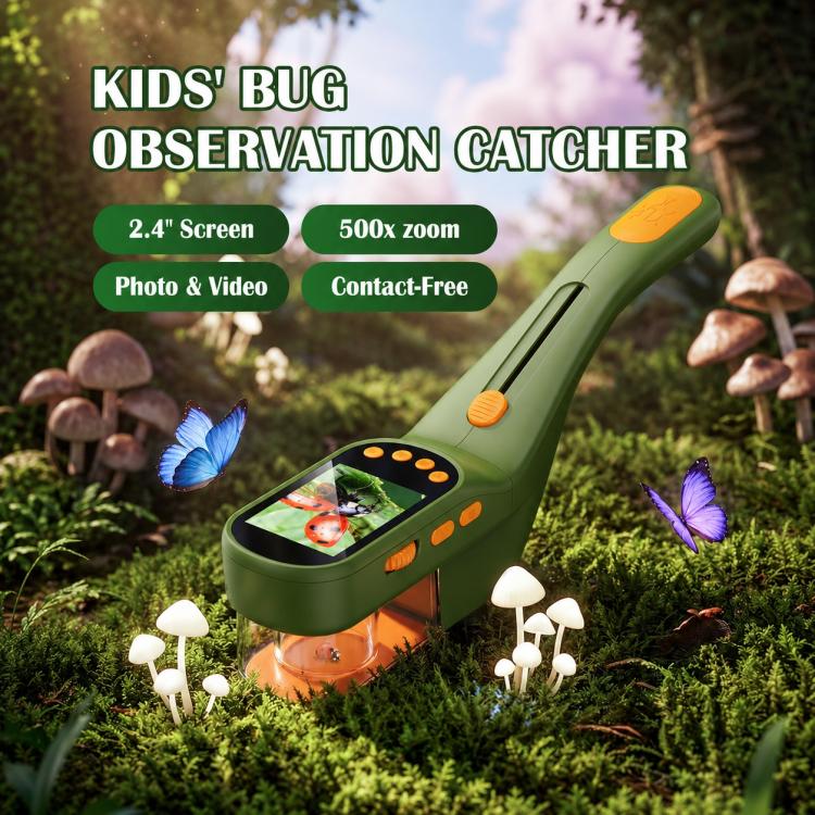 Handheld Portable 2.8-Inch LCD 500X HD Digital Microscope