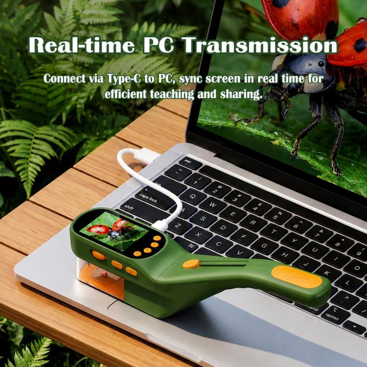 Handheld Portable 2.8-Inch LCD 500X HD Digital Microscope