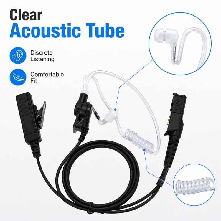 Walkie-talkie Air-tube Earphone for Motorola XPR3300, For Motorola XPR3300