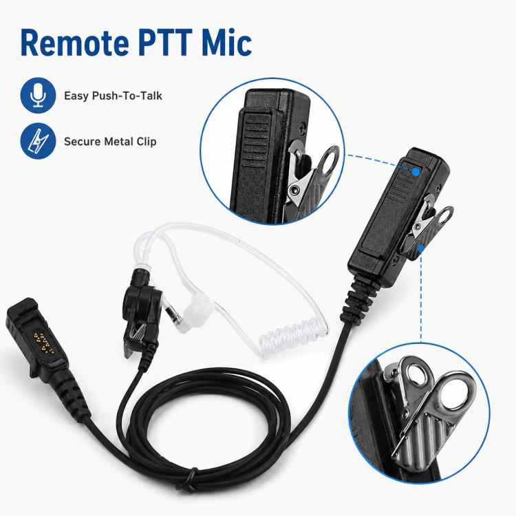 Walkie-talkie Air-tube Earphone for Motorola XPR3300, For Motorola XPR3300