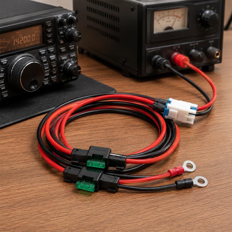 Shortwave Radio Power Cable for ICOM IC-7600