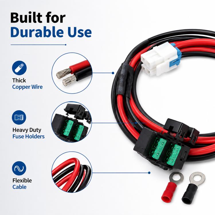 Shortwave Radio Power Cable for ICOM IC-7600