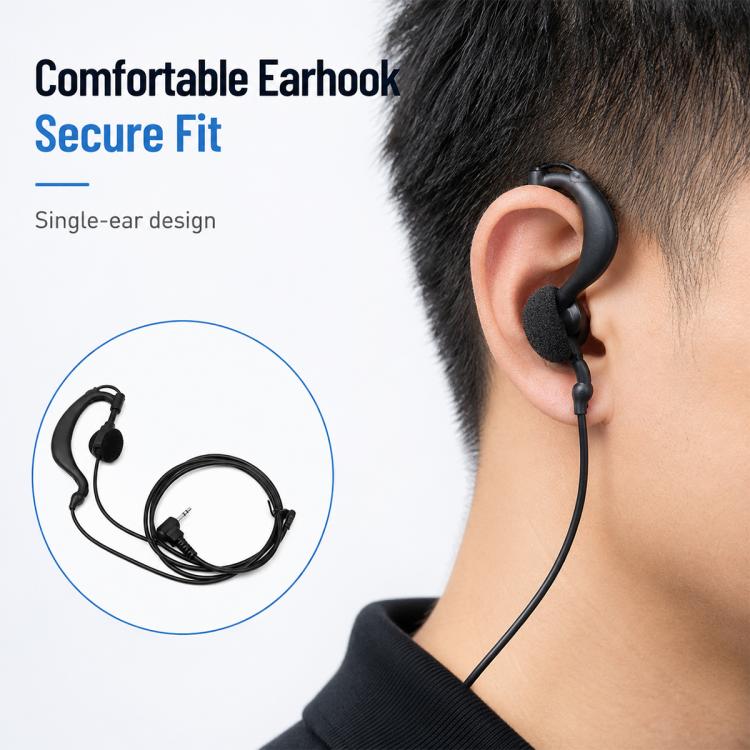 Walkie-talkie 2.5mm Headset Mic, 2.5mm