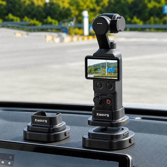 Xasurg Detachable Car Mount Base Desktop Stand, For DJI Osmo Pocket 4 / 3