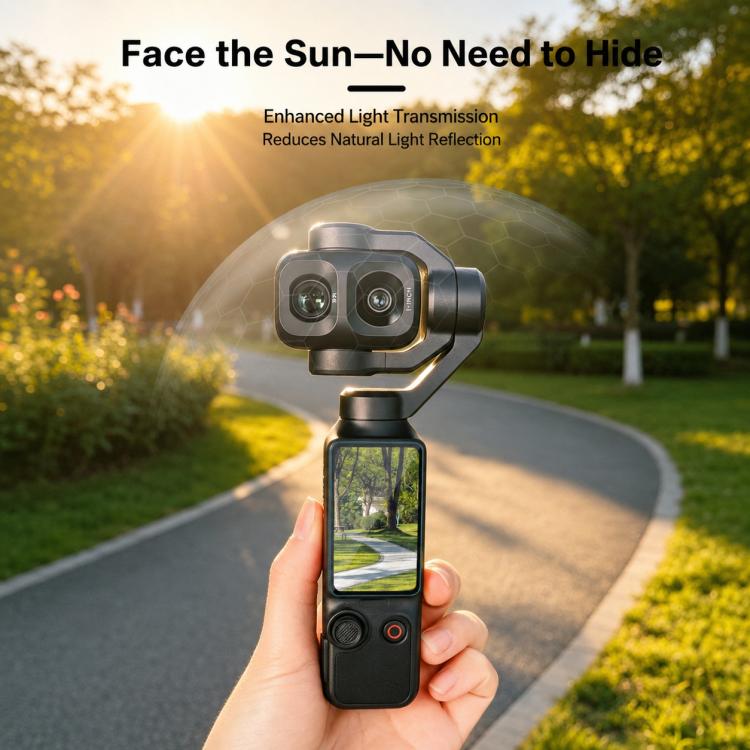Xasurg AR Anti-Reflective Tempered Glass Screen Film, For DJI Osmo Pocket 4P / 4 / 3