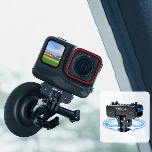 Xasurg Magnetic Quick Release Adapter Mount, For Insta360 X5 / X4 Air / Ace Pro / Pro 2