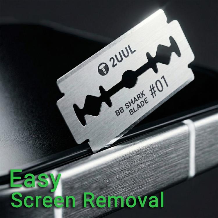 100 PCS/Pack 2UUL BB01 Double Edge Screen Repair Blades