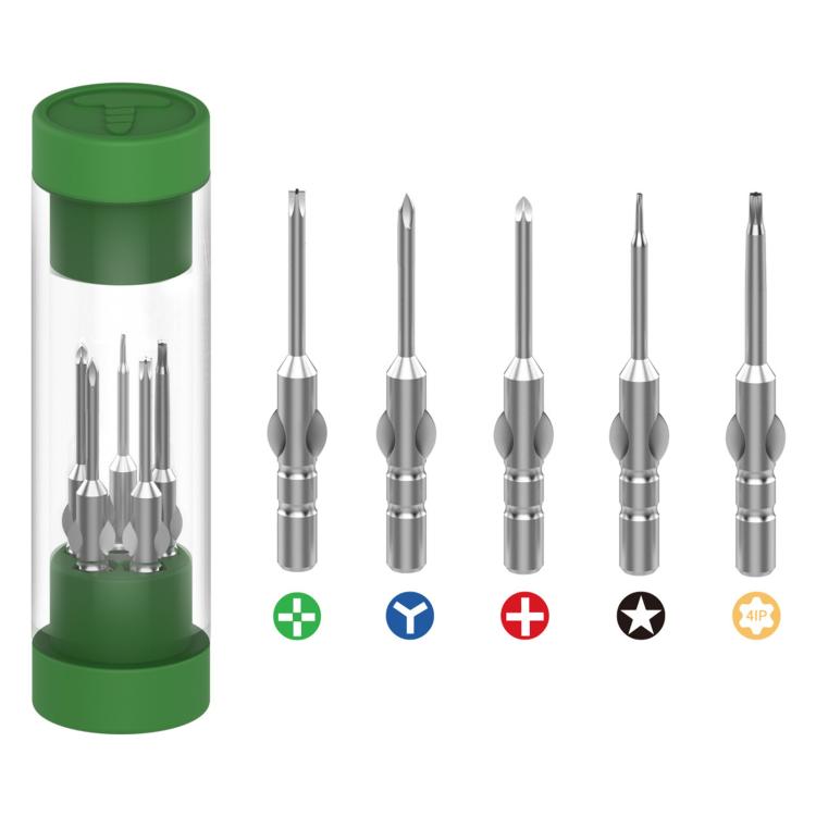2UUL SD25 5 in 1 4mm Magnetic Screwdriver Bits Set
