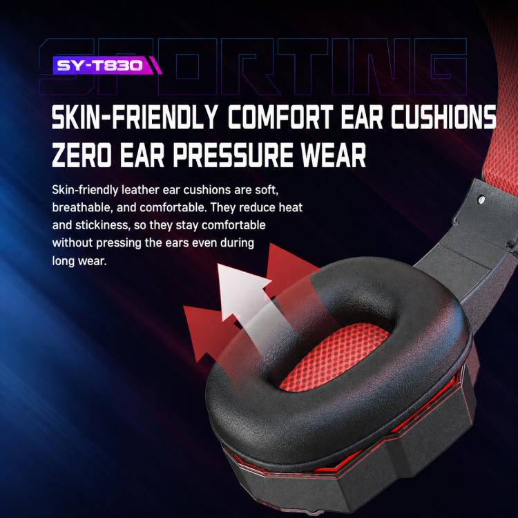 SY830 Over-ear Bluetooth Gaming Earphone with Microphone