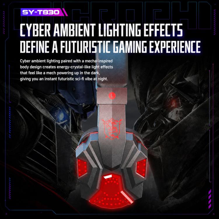 SY830 Over-ear Bluetooth Gaming Earphone with Microphone