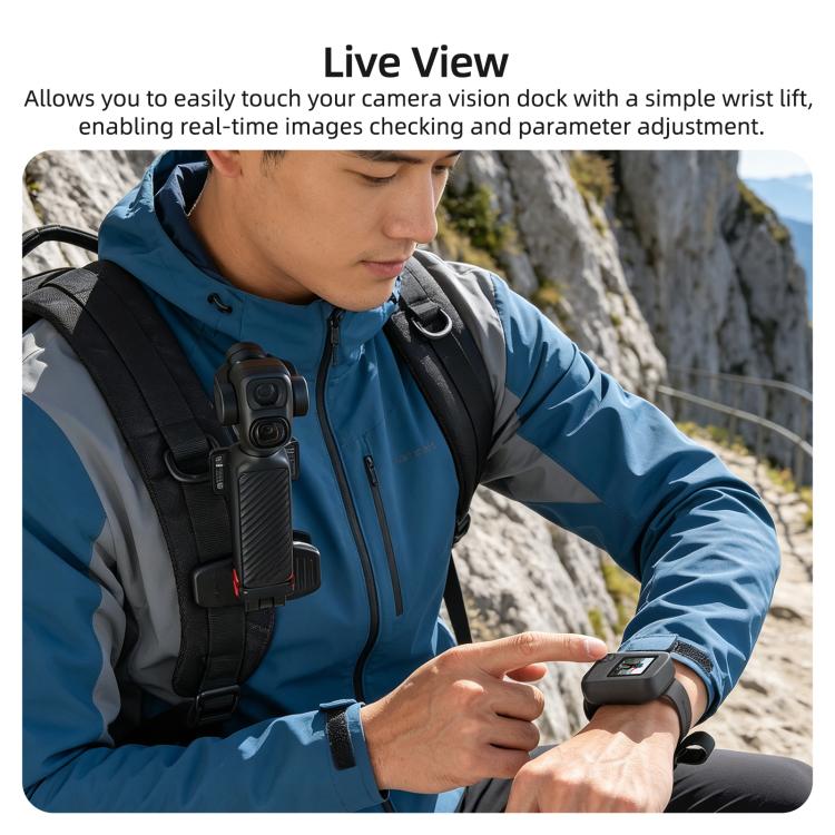 Sunnylife Multifunctional Wristband Silicone Cover Expansion Band Strap, For DJI Osmo Pocket 4P / Mobile 8P