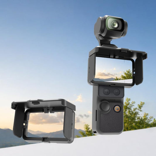 For DJI Osmo Pocket 4P / 4 / 3 Screen Shield Magnetic Folding Anti-Glare Sunshade Cover, Common Version, NFC Version
