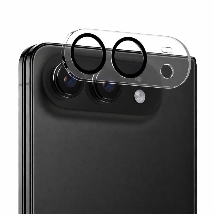 Silkscreen Integrated Tempered Glass Back Camera Film, For iPhone Fold