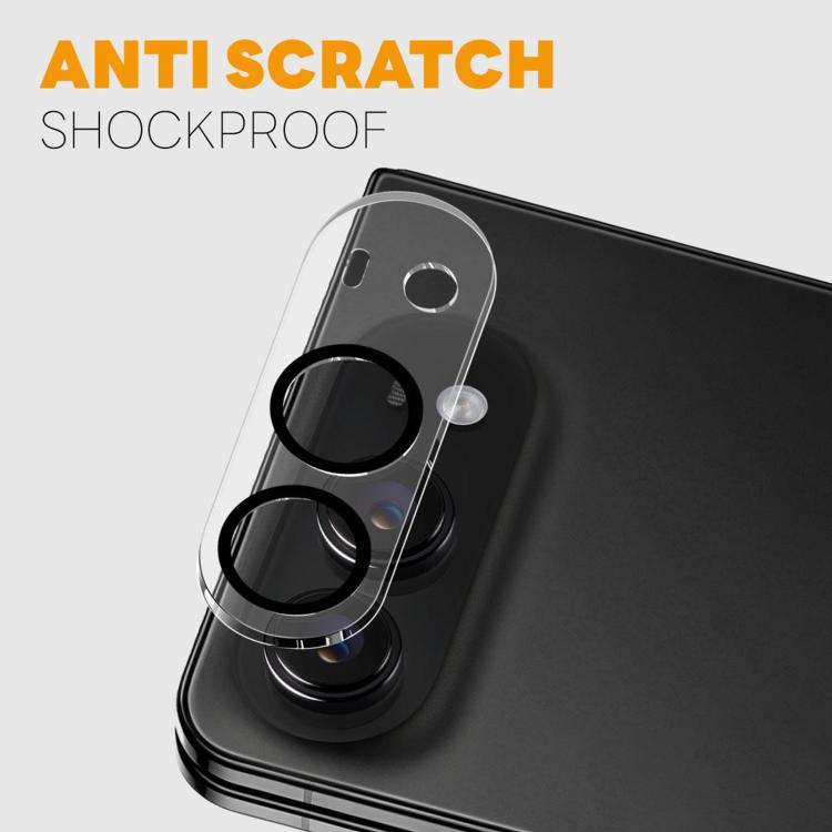 Silkscreen Integrated Tempered Glass Back Camera Film, For iPhone Fold