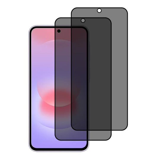 XDcase 2 PCS/Pack Silk-Printed Anti-Spy Tempered Glass Screen Protector, For Galaxy A37 5G, For Galaxy A17 4G, For Galaxy A07 4G, For Galaxy A17 5G, For Galaxy A06 5G, For Galaxy A26 5G, For Galaxy A36 5G, For Galaxy A16 5G