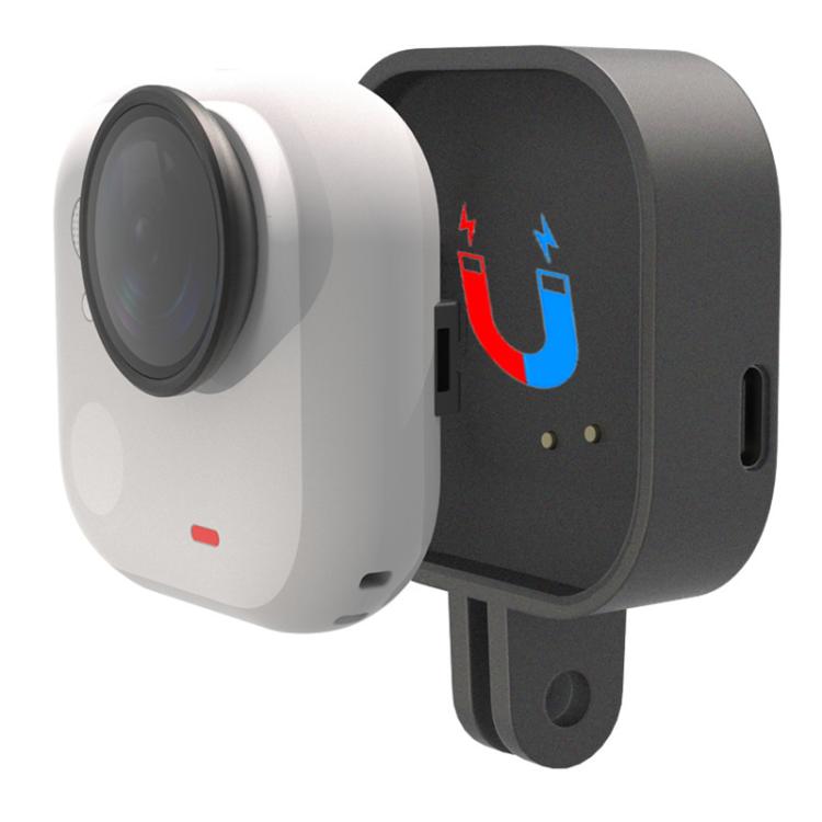 Action Camera Magnetic Charging Dock Mount Adapter, For Insta360 GO Ultra