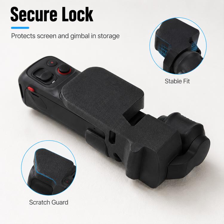 Gimbal Lock Clip & Screen Protector, For Insta360 Luna Pro