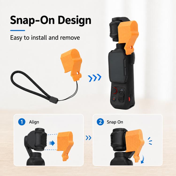 Gimbal Lock Clip Protector, For Insta360 Luna Pro