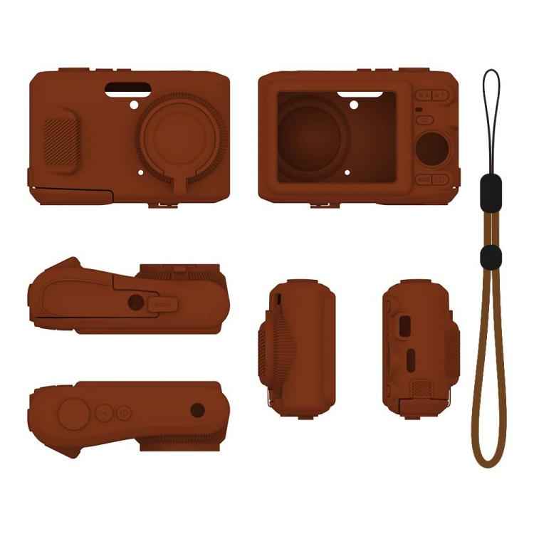 Soft Silicone Camera Protective Case with Wrist Strap, For Kodak PIXPRO FZ45
