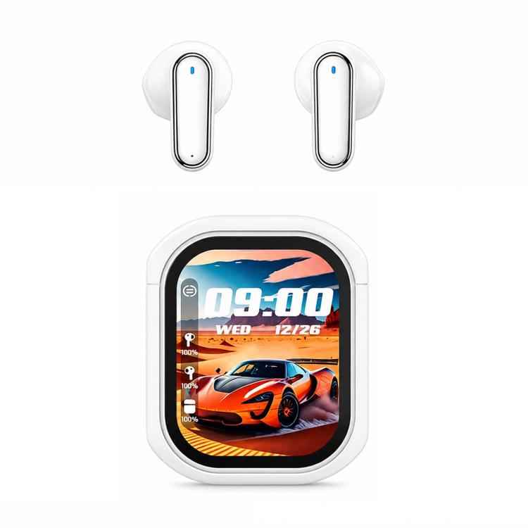 KY55 TWS Touchscreen Multifunctional Active Noise Reduction Wireless Bluetooth Earphone, Standard Edition, AI Translated Version