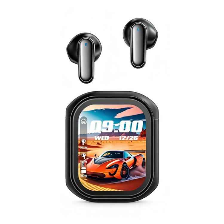 KY55 TWS Touchscreen Multifunctional Active Noise Reduction Wireless Bluetooth Earphone, Standard Edition, AI Translated Version