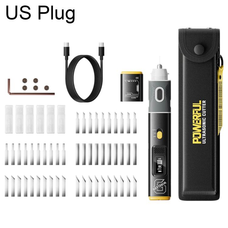 JAKEMY JM-Y09 40khz Cordless Powerful Precision Handheld Ultrasonic Cutter & Polisher, US Plug, EU Plug