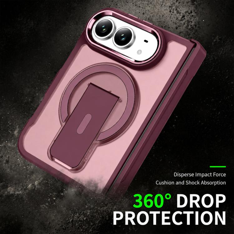 XDcase Invisible Fold Holder Magnetic Phone Case, For iPhone Duo