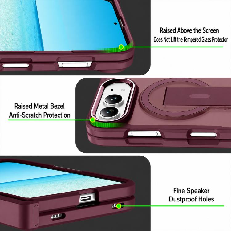 XDcase Invisible Fold Holder Magnetic Phone Case, For iPhone Duo