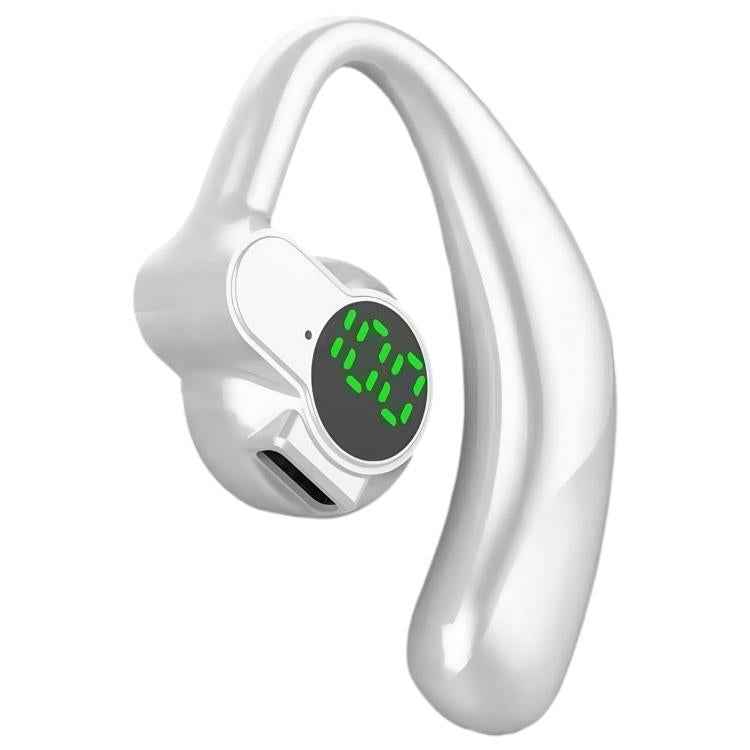 Ear-Hook Design Smart Digital Display Bluetooth Sports Earphones