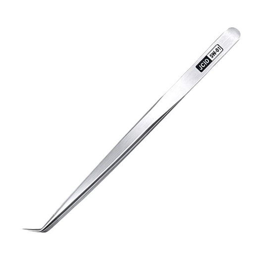 JCID SW Series Non-magnetic Stainless Steel Flying Wire Alloy Tweezers, SW-01 / 2D, SW-02 / 2D, SW-03 / 3D