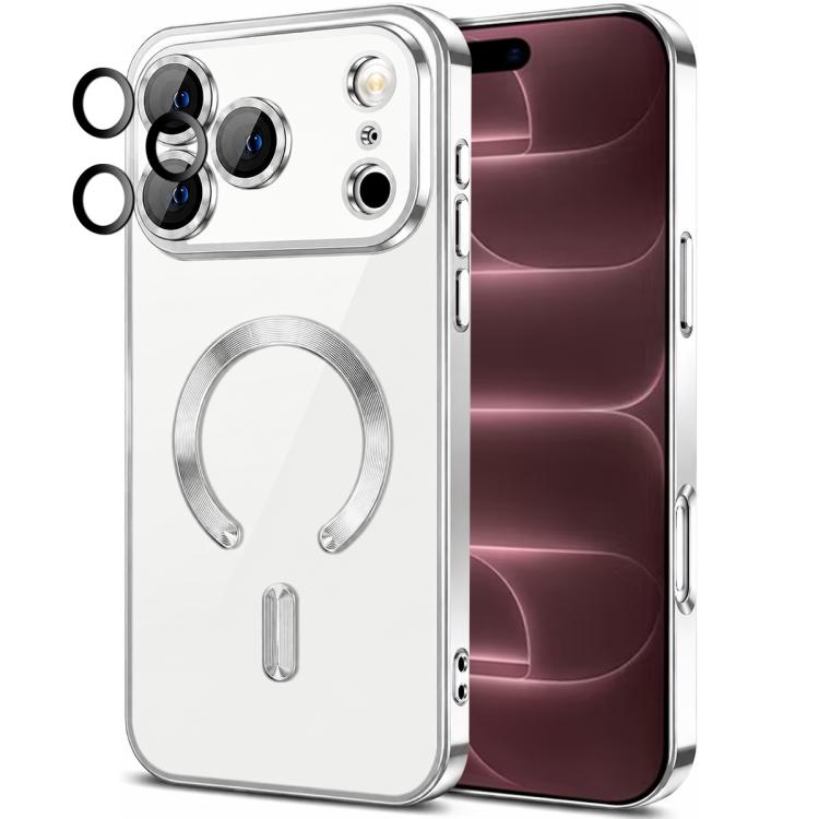 XDcase Electroplated TPU Magnetic Phone Case with Lens Film, For iPhone 18 Pro, For iPhone 18 Pro Max, For iPhone 17 Pro Max, For iPhone 17 Pro, For iPhone 17, For iPhone Air