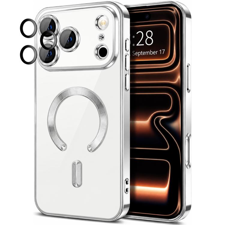 XDcase Electroplated TPU Magnetic Phone Case with Lens Film, For iPhone 18 Pro, For iPhone 18 Pro Max, For iPhone 17 Pro Max, For iPhone 17 Pro, For iPhone 17, For iPhone Air