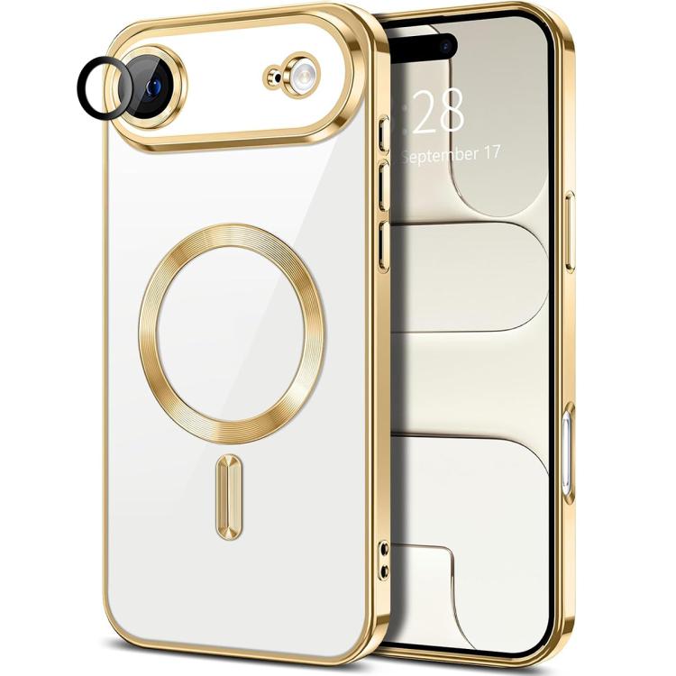 XDcase Electroplated TPU Magnetic Phone Case with Lens Film, For iPhone 18 Pro, For iPhone 18 Pro Max, For iPhone 17 Pro Max, For iPhone 17 Pro, For iPhone 17, For iPhone Air