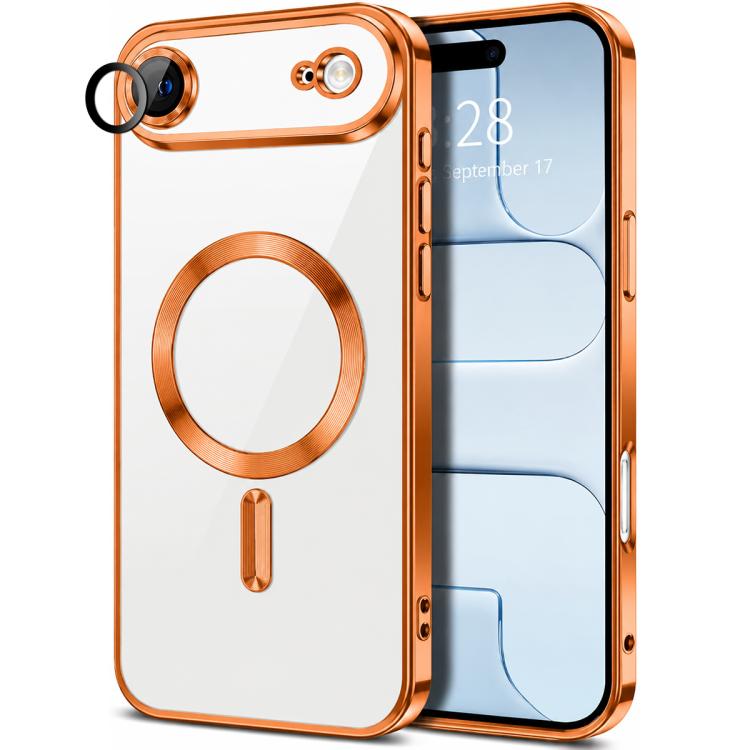 XDcase Electroplated TPU Magnetic Phone Case with Lens Film, For iPhone 18 Pro, For iPhone 18 Pro Max, For iPhone 17 Pro Max, For iPhone 17 Pro, For iPhone 17, For iPhone Air