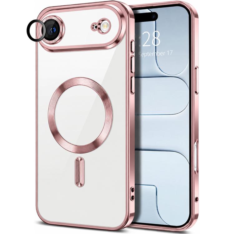 XDcase Electroplated TPU Magnetic Phone Case with Lens Film, For iPhone 18 Pro, For iPhone 18 Pro Max, For iPhone 17 Pro Max, For iPhone 17 Pro, For iPhone 17, For iPhone Air