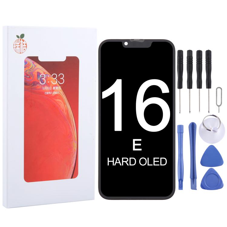 RJ Hard OLED Screen, For iPhone 17e, For iPhone 16e