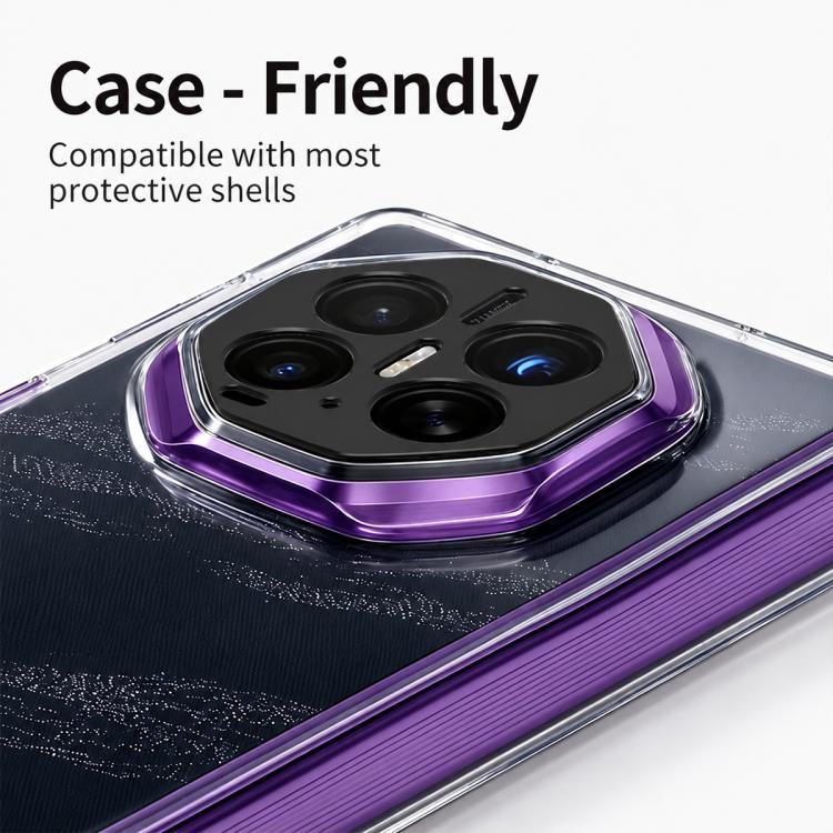 XDcase Aluminum Alloy Hollow Camera Lens Protector, For Huawei Mate XT 2 Ultimate