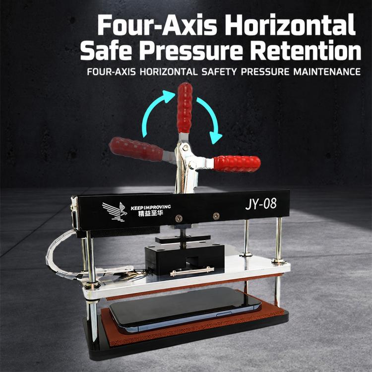JY-08 Four-Axis Leveling Professional Phone Repair Heating Pressure Holding Station, EU Plug, US Plug
