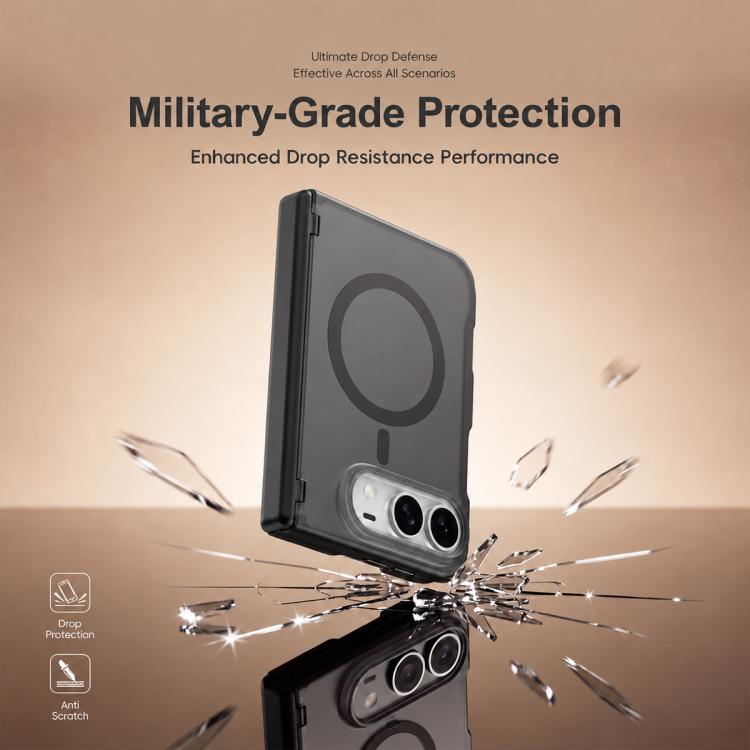 XDcase Frosted Magnetic Phone Case with Hinge Guard, For iPhone Duo