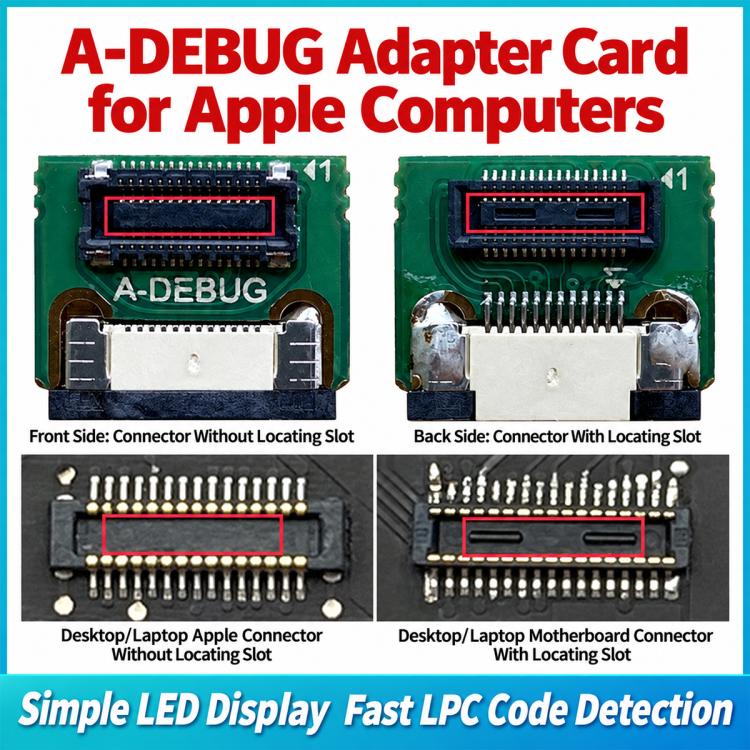 TL611 Pro PCI-E LPC DEBUG Motherboard Diagnostic Card