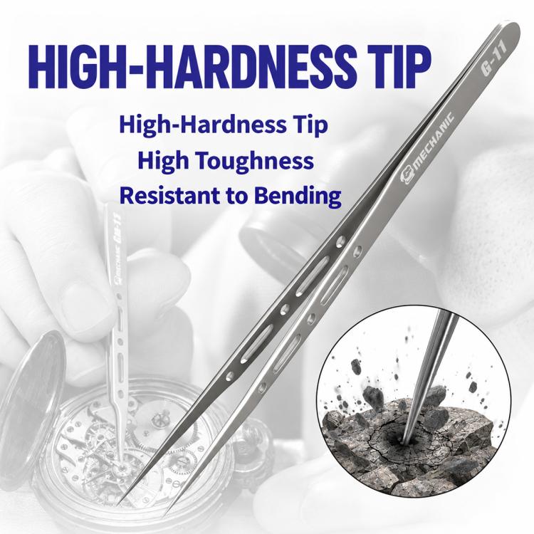 MECHANIC High-Precision Anti-Static Non-Magnetic Tweezers, G-11, G-15