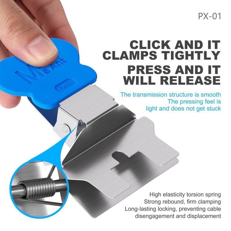 MaAnt PX-01 Universal Wiring Cable Fixing Clamp for Auxiliary Soldering Various FPC & PCB Boards