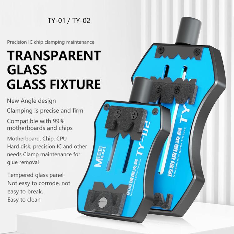 MaAnt Universal Toughened Insulated Glass Motherboard Repair Fixture, TY-01, TY-02