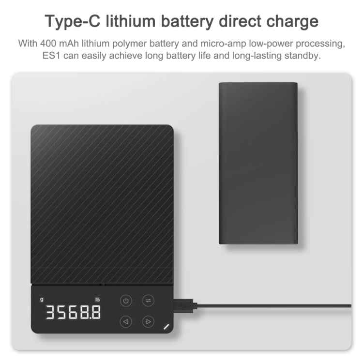 3KG Original Xiaomi Youpin DUKA ES1 Kitchen LCD Digital High-precision Electronic Scale