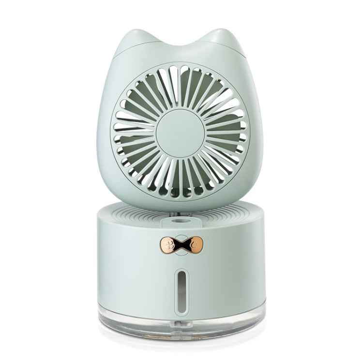 BD-MM1 Cat Shape Household Desktop Rechargeable Spray Humidifier Fan