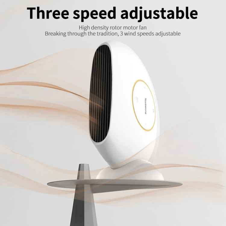1000W Winter Mini Electric Fan Heater Desktop Household Radiator Energy Saving, US Plug