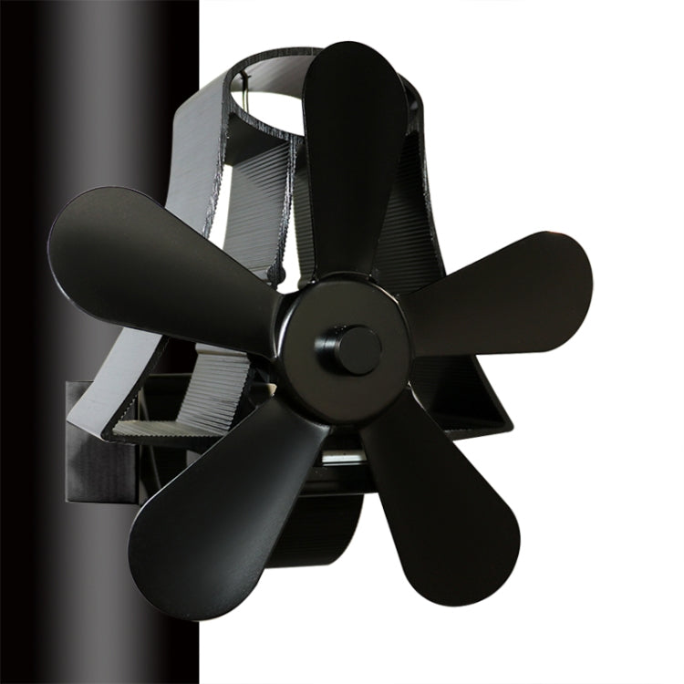 YL-106 5-Blade High Temperature Aluminum Heat Powered Fireplace Stove Fan, YL-106 (Rose Red), YL-106 (Silver), YL-106 (White), YL-106 (Black), YL-106 (Bronze), YL-106 (Grey), YL-106 (Gold)