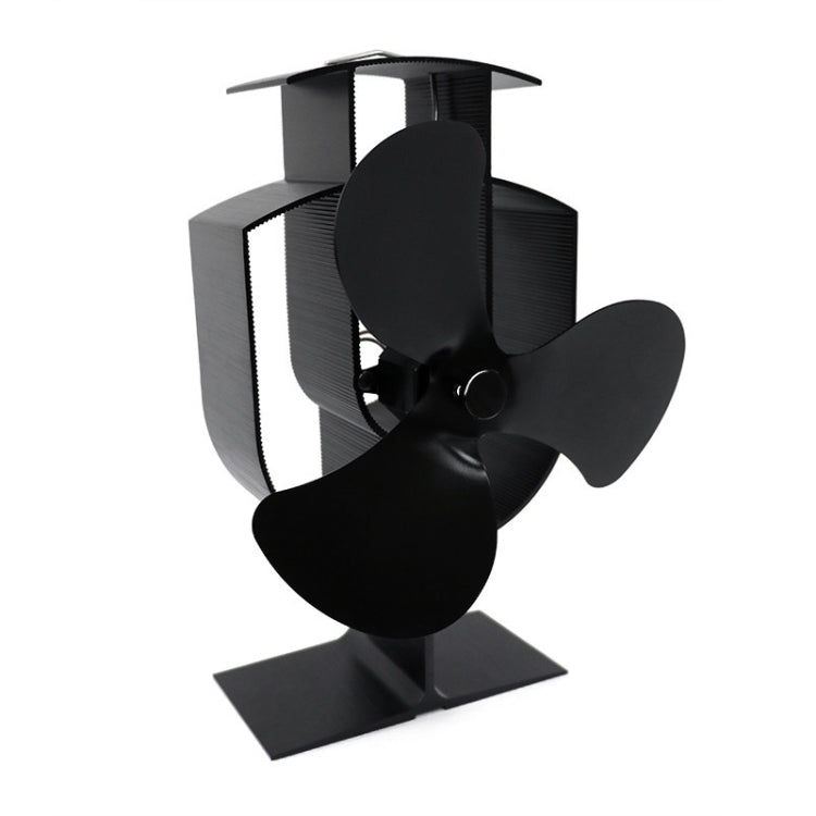 YL401 3-Blade High Temperature Metal Heat Powered Fireplace Stove Fan, YL401 (White), YL401 (Black), YL401 (Bronze), YL401 (Gold), YL401 (Silver)