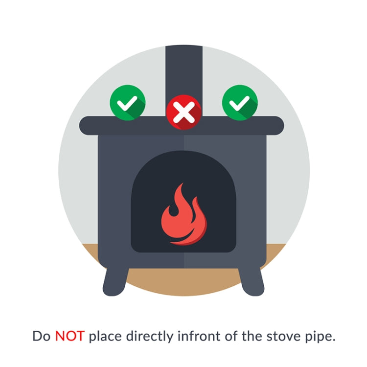 YL401 3-Blade High Temperature Metal Heat Powered Fireplace Stove Fan, YL401 (Gold), YL401 (Silver), YL401 (White), YL401 (Black), YL401 (Bronze)